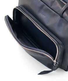 FOLNA RD ソフトレザーフロントポケットボストンバッグ