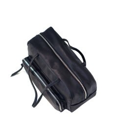 FOLNA RD ソフトレザーフロントポケットボストンバッグ