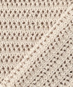 自由区 リネンフリンジ ベスト