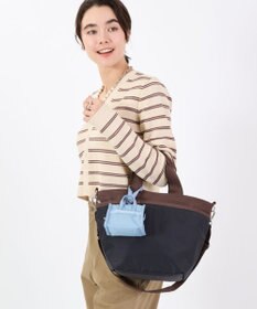 LeSportsac MICRO WEEKENDER CHARM/スレートブルー