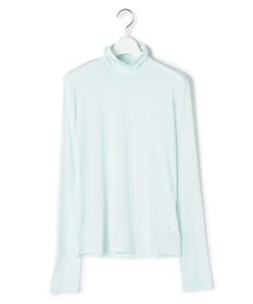 ICB 【洗える】 パウダリーチュール ハイネックトップス