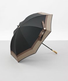 AURORA 【 Beaurance （ビューランス）】サマーシールド リボン/切り継ぎ加工晴雨兼用パラソル傘（長傘）