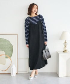 Green Parks 前後２ＷＡＹサテンキャミワンピース