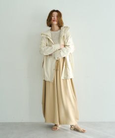 YECCA VECCA [撥水/花粉ガード]ミドル丈マウンテンパーカー