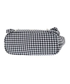 Maison de FLEUR 2Way千鳥柄フリルトートMバッグ