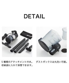 YAMATO テーブル＆キッチン 【TWINBIRD】パワーハンディークリーナーハンディージェットサイクロンEX2  メタリックグレー  HC-EB53GY