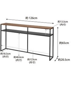 【Tのすけ】Fテーブル&ハイルーフ棚（直）コンソール板【ブラックレザー】 Tのすけ】Fテーブル&ハイルーフ棚（直）コンソール板【ブラック