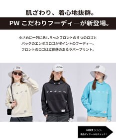 PW CIRCULUS 【Regina掲載商品】【WOMEN】リラクシングジャージーフーディ ゴルフウェア レディース
