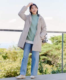 Tiaclasse 【洗える】配色ハンドステッチプルオーバー