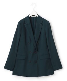 ICB 【新色追加・洗える】 ウールマットウース ダブル前ジャケット