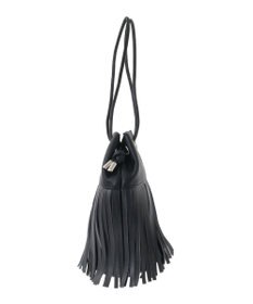 Green Parks ａｎｄｍｉｋｋａ．フリンジ巾着ショルダーバッグ