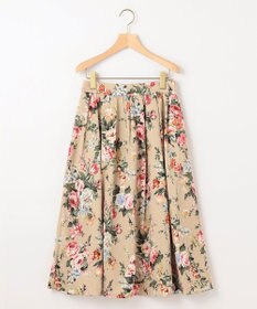 組曲 S 【23AW】ローズブーケプリント フレアスカート