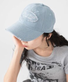 WEGO サークルフリンジロゴデニムキャップ