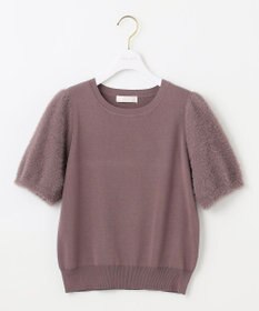 ANY SIS 【洗える】シャギースリーブ ニット