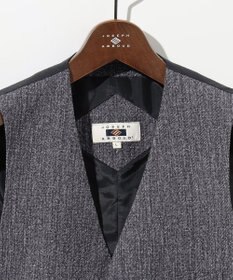 JOSEPH ABBOUD 【ストレッチ・洗える・軽量・防しわ・速乾・エコ撥水】ライトウェーブベスト