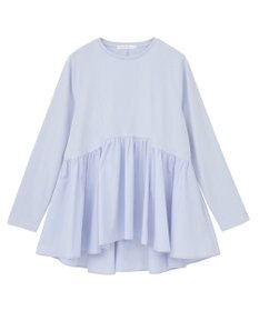 AMERICAN HOLIC 布帛切替ペプラムプルオーバー