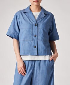 Paul Smith シャンブレー 半袖シャツ