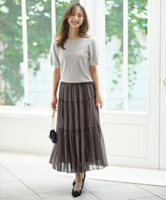 ANY SIS 【洗える】シャギースリーブ ニット