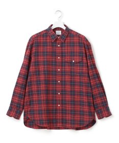 J.PRESS YORK STREET 【UNISEX】フランネル レギュラーカラーシャツ
