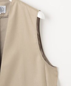 J.PRESS LADIES L 【セットアップ対応・洗える・UV加工・吸水速乾】OXIJEWELストレッチ ジレ