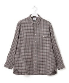 J.PRESS YORK STREET 【UNISEX】フランネル レギュラーカラーシャツ