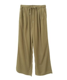 AMERICAN HOLIC 【接触冷感】リネンブレンドタックワイドパンツ