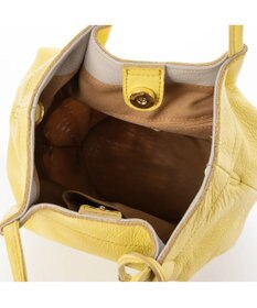 UNBILLION perche 牛革×ヤナギ底2wayトートバッグ