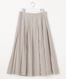 J.PRESS LADIES L エアリースパンボイル プリーツ スカート