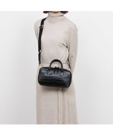 UNBILLION ペルケ perche / 牛革ランドスケープ2wayショルダーバッグ