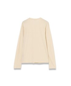 JOSEPH 【洗える】コットンシルク　ロングスリーブティーシャツ