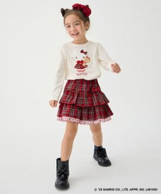 ANY KIDS 【ハローキティ×ANY KIDS】チェックキュロット