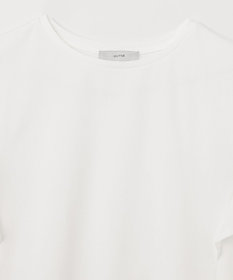 ANY 異素材コンビフリルスリーブプルオーバー