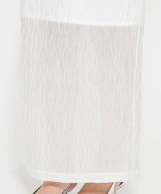 uncrave 【佐藤晴美さん着用】シアー ジャガード タイト スカート