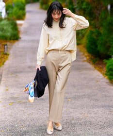 ANY SIS フリルスタンド シャツ