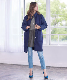 Tiaclasse 【洗える】重ね着風チュニックプルオーバー