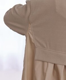 Tiaclasse 【洗える】重ね着風チュニックプルオーバー