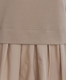 Tiaclasse 【洗える】重ね着風チュニックプルオーバー