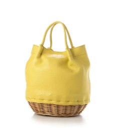 UNBILLION perche 牛革×ヤナギ底2wayトートバッグ