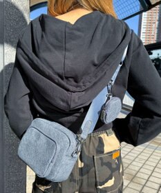 WEGO サークルポーチ付きスクエアショルダー