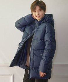 J.PRESS KIDS 【140-170cm】【撥水】50Dタフタ ダウンコート