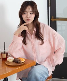 WEGO 【2026年春夏新作】シアーシャツ