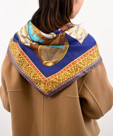 Marca 【伝統横濱スカーフ】演奏会  大判 シルクツイル スカーフ