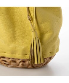 UNBILLION perche 牛革×ヤナギ底2wayトートバッグ