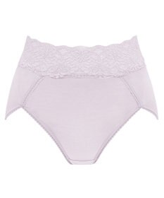 BRADELIS New York 【BRADELIS New York / 育尻・伸びる・綿混・深め】モモパンツ・ハイレグショーツ#303 シリーズ140万枚突破 補正ショーツ