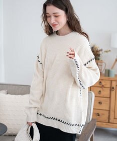 WEGO ハンドステッチプルオーバー