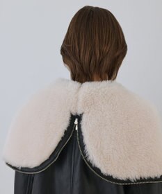 GRACE CONTINENTAL フェイクレザーボンバージャケット