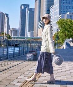 Tiaclasse フェイクファー巾着バック