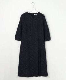 J.PRESS LADIES S ボタニカルジャガード ワンピース