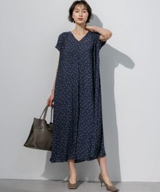 23区 S 【先行予約/WEB&一部店舗限定】ドット フレアワンピース