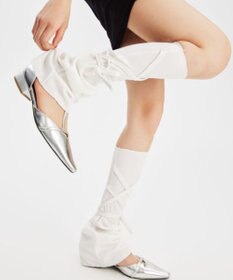 WEGO レースアップデザインレッグカバー